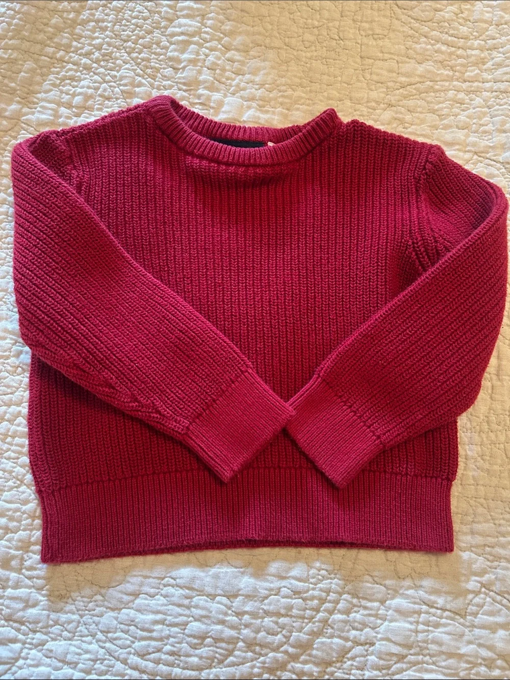 The Children's Place Red Knit Pullover Sweater